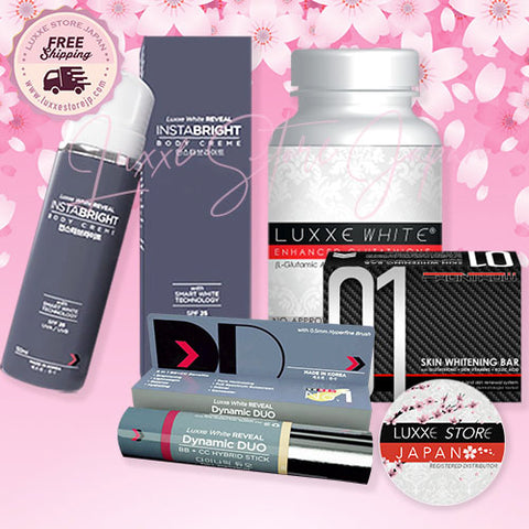 Set G1 - Luxurious All-Star Whitening, Face and Body Lightening Package